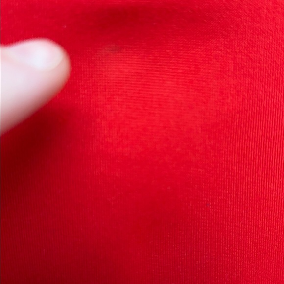 Under Armour 1/4 zip. Red and silver. Large. - Picture 6 of 6